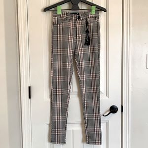 Roma Studio Black and Pink Pant NWT